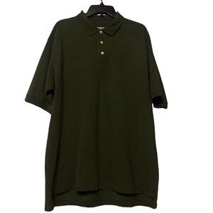 High Sierra Large Mens Dark Green Shirt